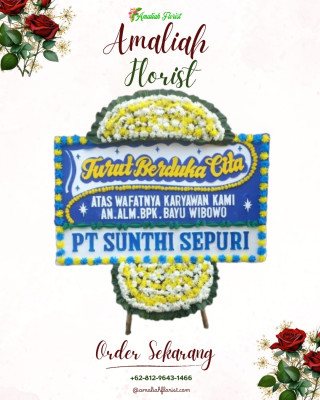 Papan Bunga Duka di Padangsidimpuan Utara
