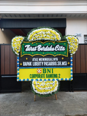 Papan Bunga Duka di Padangsidimpuan Utara