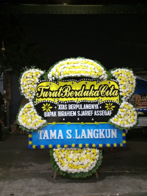 Papan Bunga Duka di Padangsidimpuan Utara