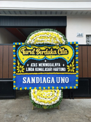 Papan Bunga Duka di Padangsidimpuan Utara