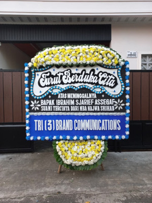 Papan Bunga Duka di Padangsidimpuan Utara